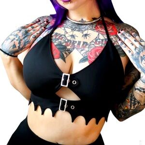 Forest ink bloodlust bikini top size xl